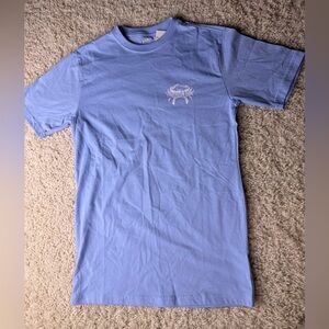 Size XS Southern Tide Light Blue Short Sleeve Tee NWT